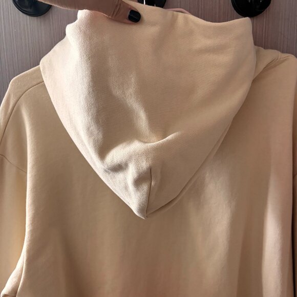 Sp5der Cream Loose Embroidered Spider Logo Hoodie - Picture 4 of 5